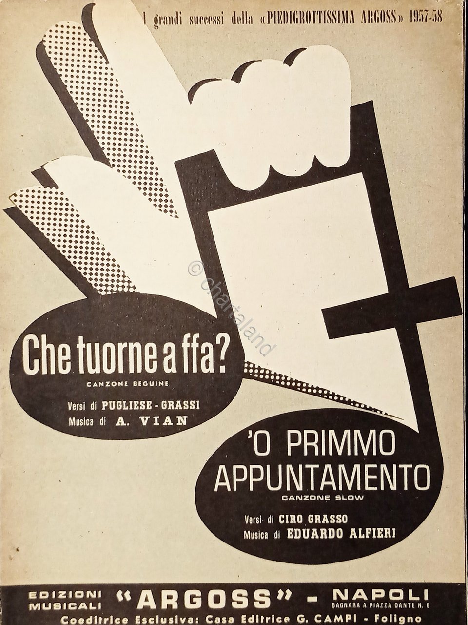 Spartiti - Che tuorne a fa? (Canzone Beguine) - 'O …