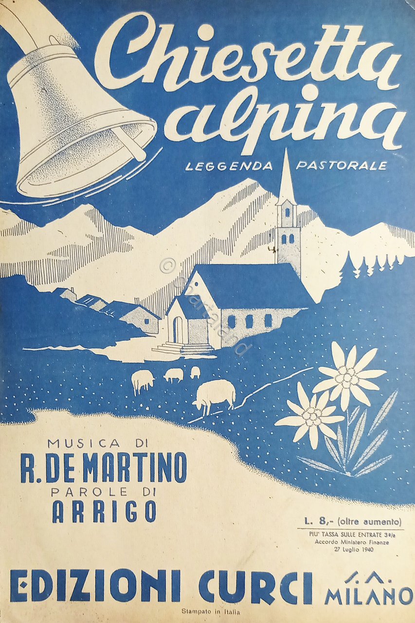 Spartiti - Chiesetta Alpina - Leggenda Pastorale per Piano o … | Immagine principale