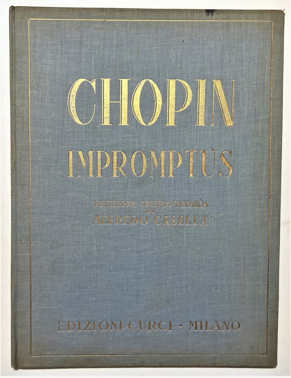 Spartiti - Chopin - Impromptus - Revisione Critico-Tecnica di A. …