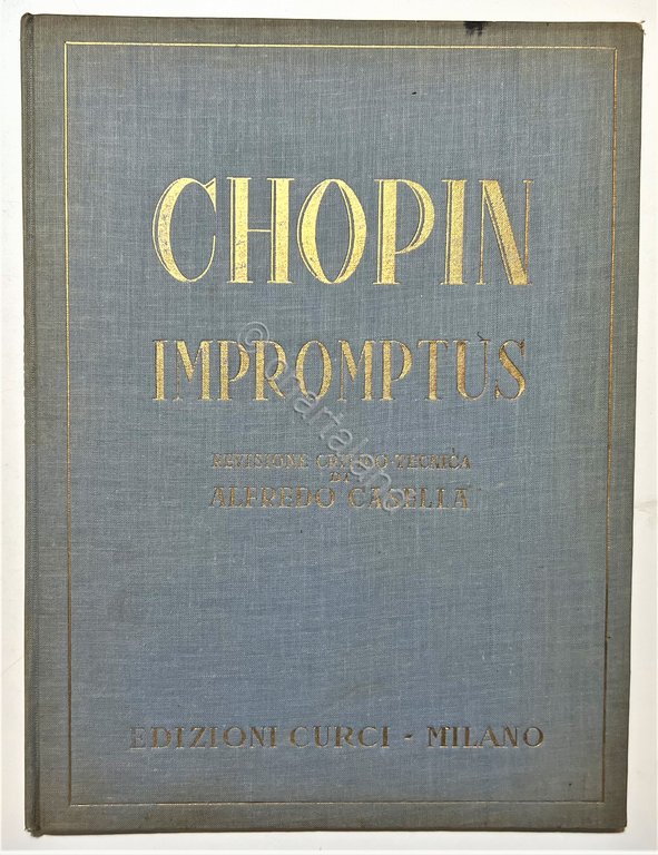 Spartiti - Chopin - Impromptus - Revisione Critico-Tecnica di A. …