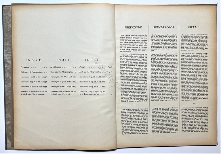 Spartiti - Chopin - Impromptus - Revisione Critico-Tecnica di A. …