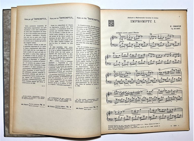 Spartiti - Chopin - Impromptus - Revisione Critico-Tecnica di A. …