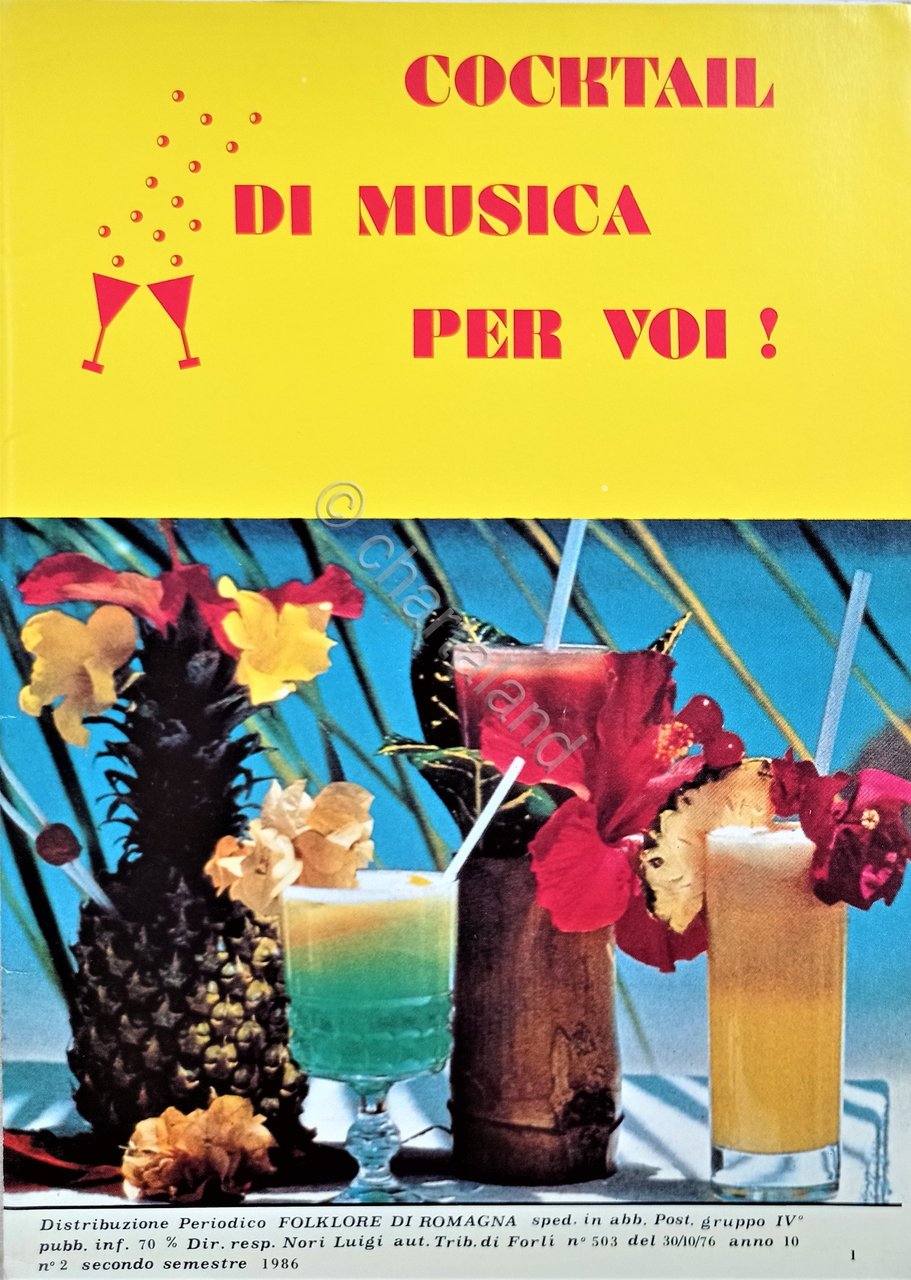Spartiti - Cocktail di Musica per voi! - Folklore di …