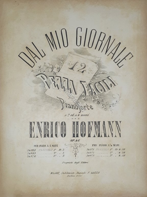 Spartiti - Dal mio Giornale - 12 Pezzi Facili per …