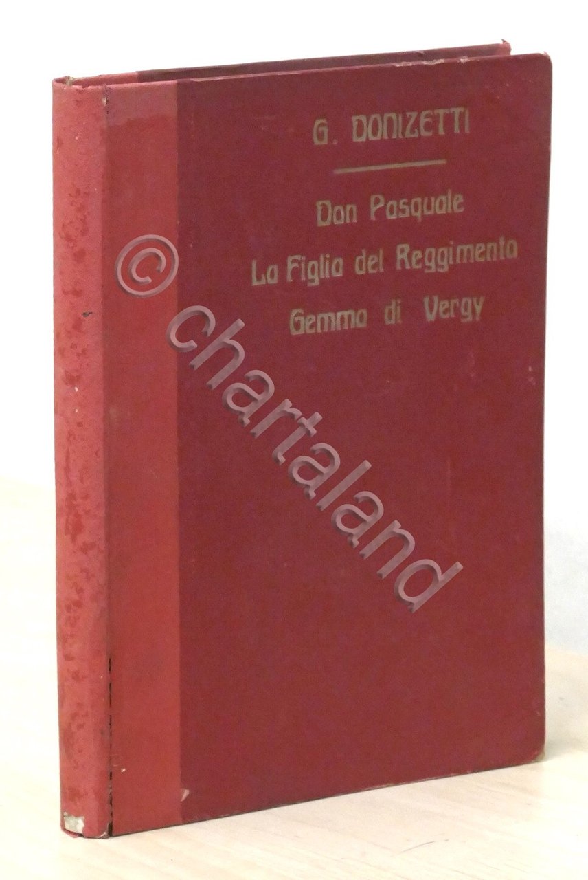 Spartiti - Donizetti - Don Pasquale / La Figlia del … | Immagine principale