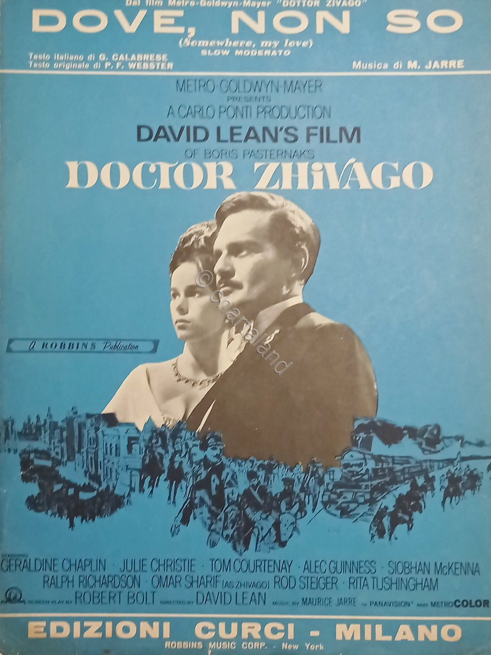 Spartiti - Dove, non so - Slow Moderato di M. …