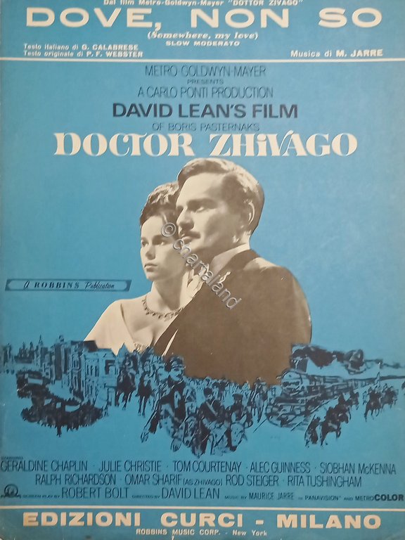 Spartiti - Dove, non so - Slow Moderato di M. …