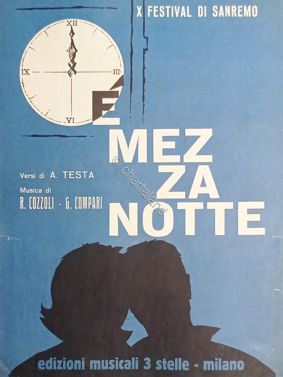 Spartiti - E' Mezzanotte - Slow Shuffle di A. Testa …