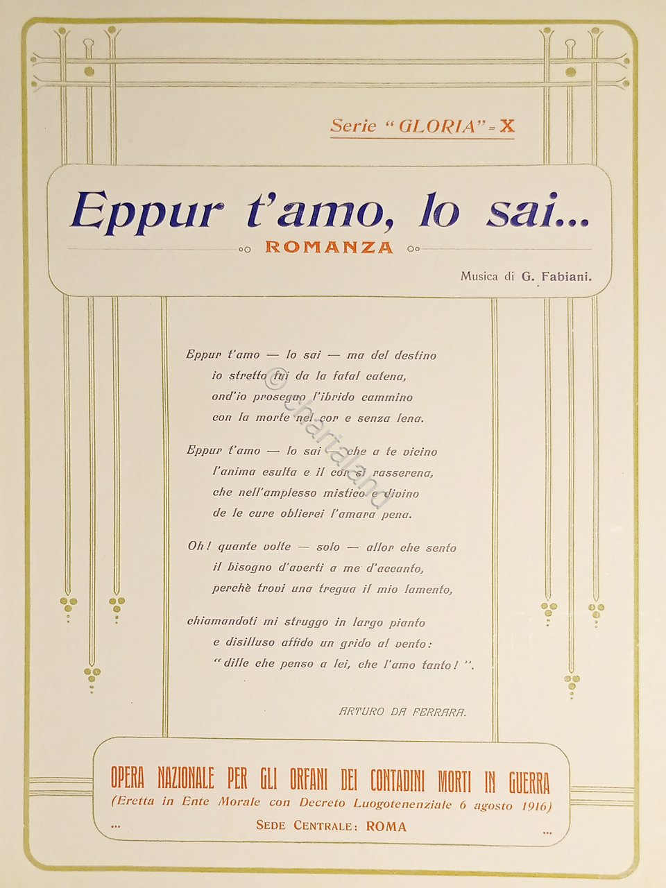 Spartiti - Eppur t'amo, lo sai - Romanza per Canto …