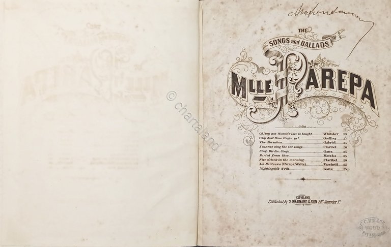 Spartiti - Five o'clock in the morning - Ballad by …