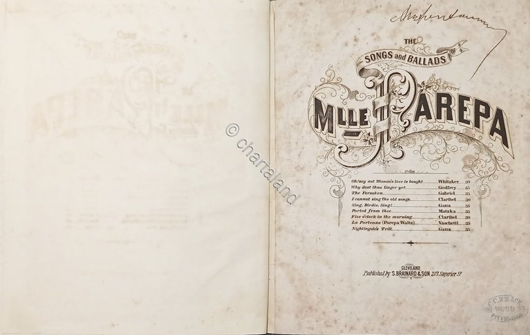 Spartiti - Five o'clock in the morning - Ballad by …