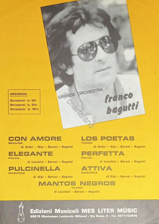 Spartiti - Grande Orchestra Franco Bagutti - Raccolta - 1983