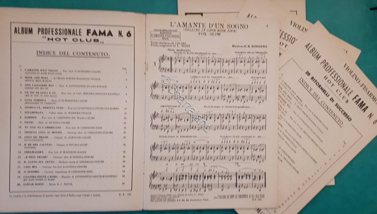 Spartiti - Hot Club Album Professionale - Fama Ritmi e … | Immagine Gallery 4