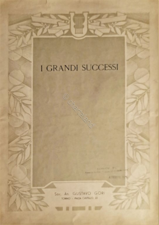 Spartiti - I Grandi Successi - Ritorna! - Serenata-Hesitation di …