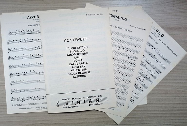 Spartiti - I Successi di Armando Savini e la sua …