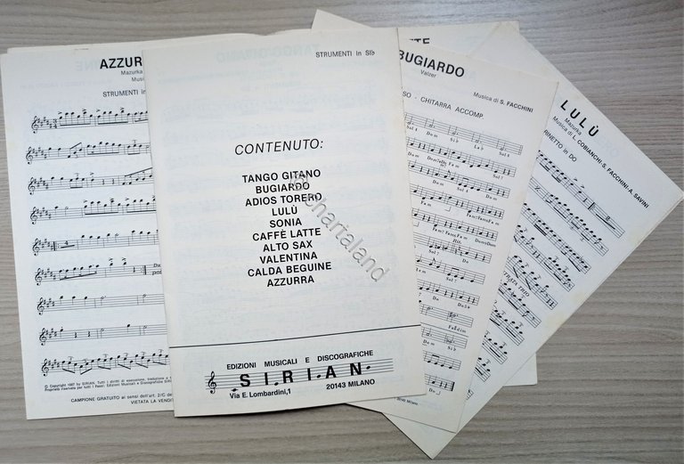 Spartiti - I Successi di Armando Savini e la sua …