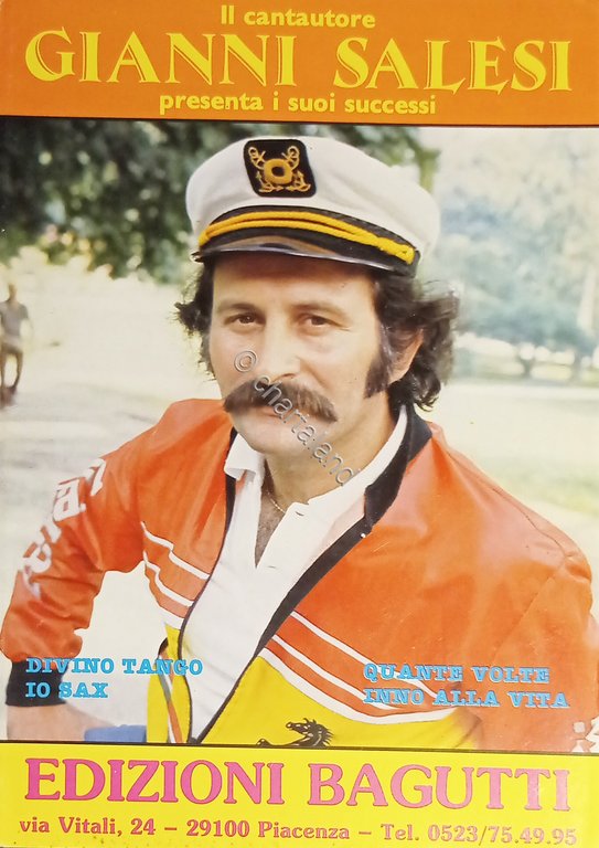 Spartiti - Il cantautore Gianni Salesi presenta i suoi Successi …