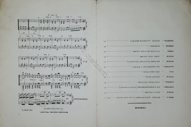 Spartiti - Il Carnevale di Milano - Raccolta di Valzer …