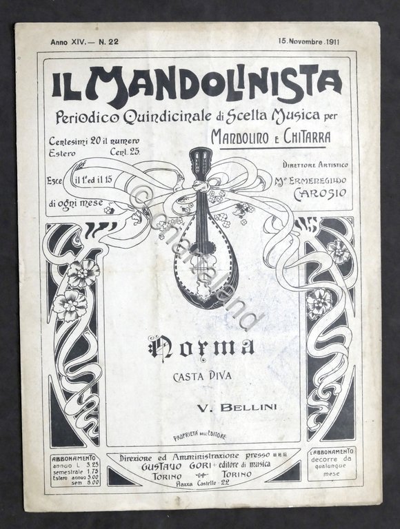 Spartiti - Il Mandolinista - N. 22 - 1911 - … | Immagine Gallery 2