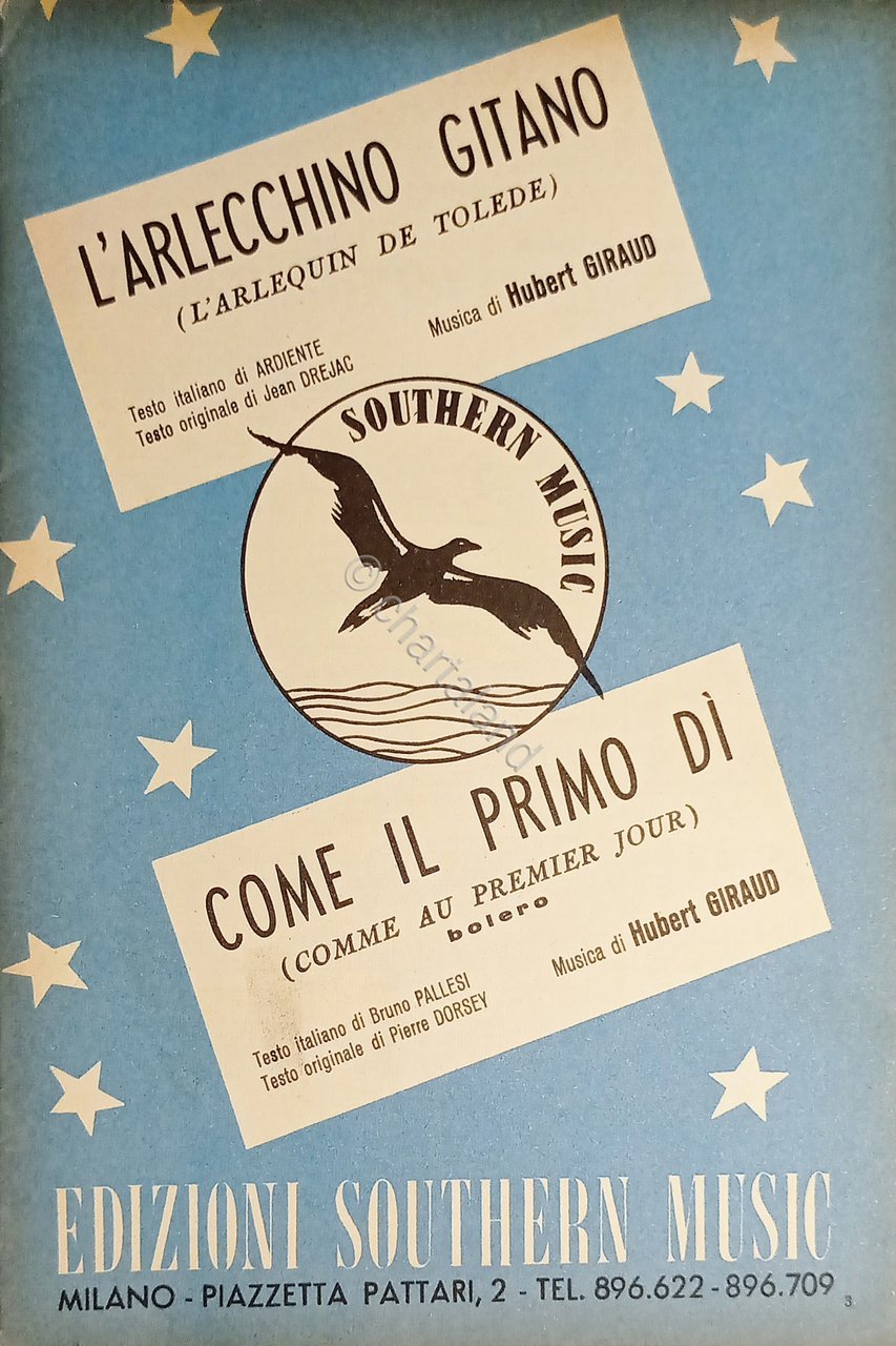 Spartiti - l'Arlecchino Gitano - Come il primo DI - …