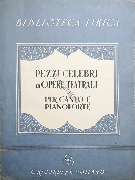 Spartiti - L'Elisir d'Amore di Gaetano Donizetti per Canto e …