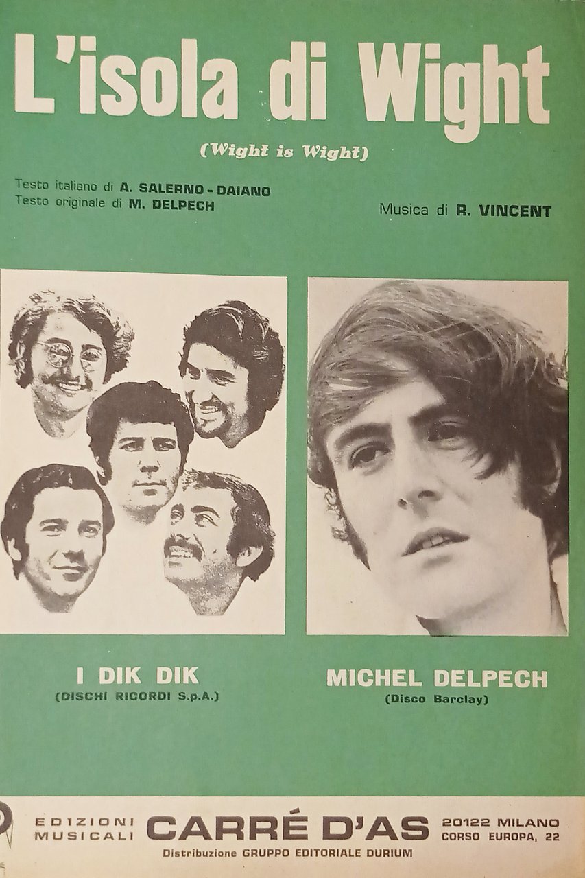 Spartiti - L'isola di Wight di R. Vincent - Michel …