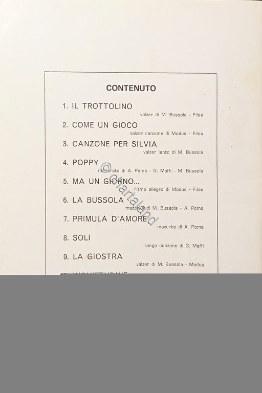 Spartiti - L'Orchestra di Athos Vol. 6 - Raccolta Ma …