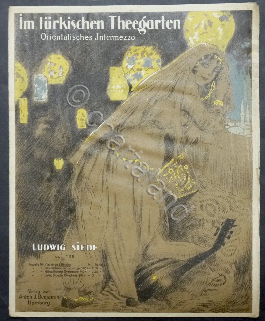 Spartiti - L. Siede - Im turkischen Teegarten - Op. …