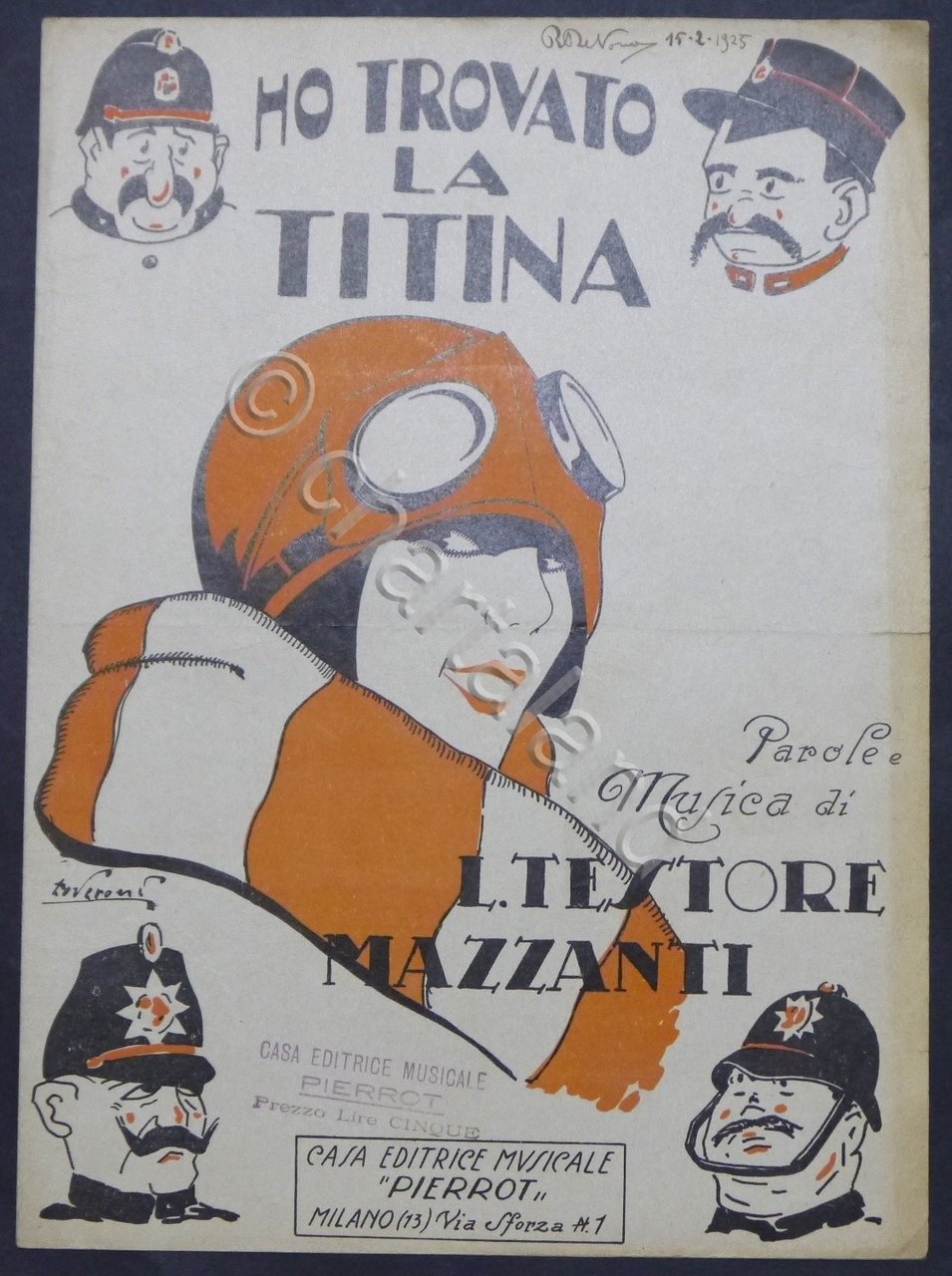 Spartiti - L. Testore - Ho trovato la Titina - …