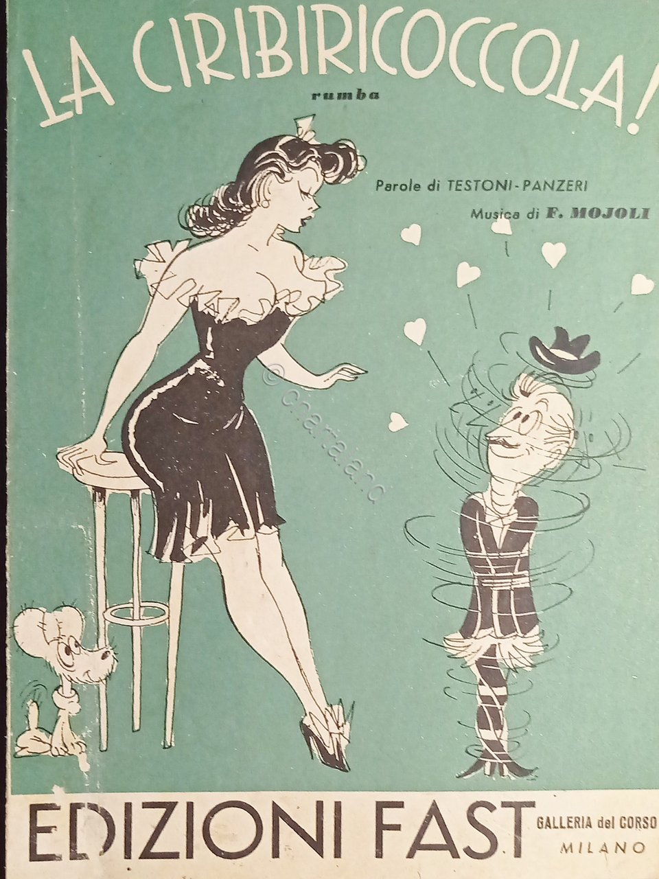 Spartiti - La Ciribiricoccola! - Rumba di F. Mojoli - … | Immagine principale