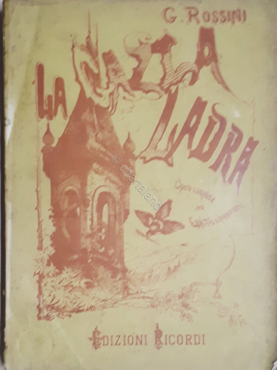 Spartiti - La Gazza Ladra di G. Rossini - Opera … | Immagine principale