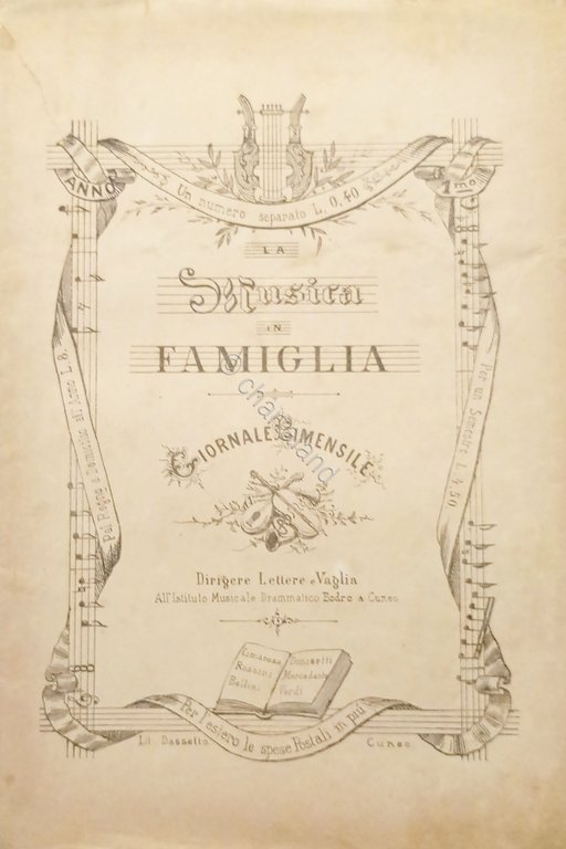 Spartiti - La Musica in Famiglia N. 17 - 1881 … | Immagine Gallery 2