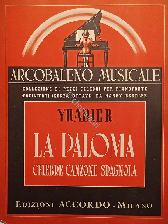 Spartiti - La Paloma - Celebre Canzone Spagnola di S. …