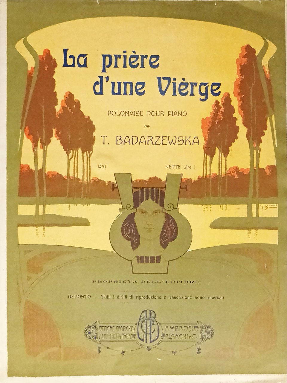 Spartiti - La Prière d'une Vièrge - Polonaise pour Piano … | Immagine principale