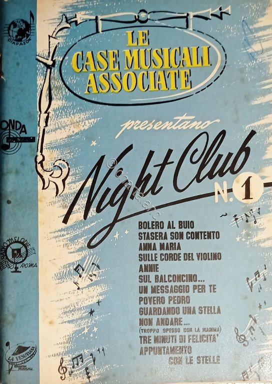 Spartiti - Le Case Musicali Associate presentano Night Club N. … | Immagine Gallery 2