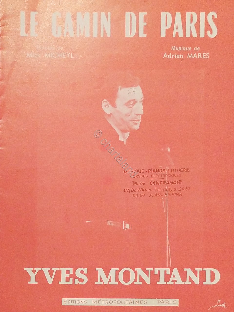 Spartiti - Le Gamin de Paris di A. Mares e …