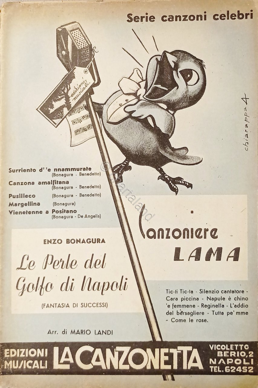 Spartiti - Le Perle del Golfo di Napoli - Canzoniere …