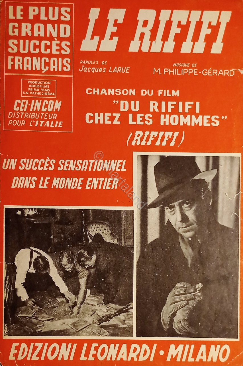 Spartiti - Le Rififi - Blues di M. Philippe-Gerard - …