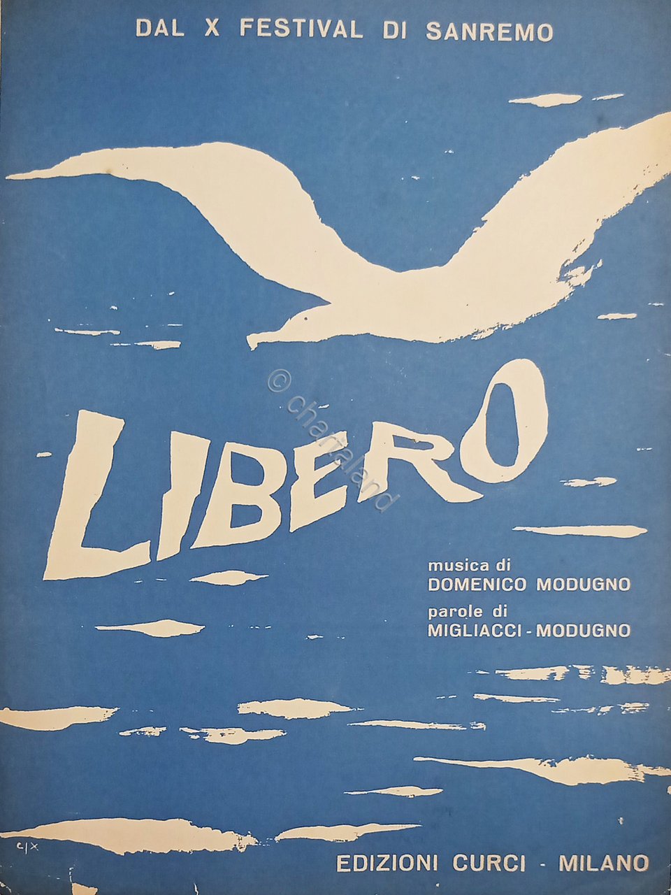 Spartiti - Libero - Rumba di Migliacci e D. Modugno …