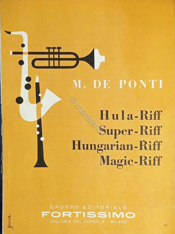 Spartiti - M. De Ponti - Hula-Riff - Super-Riff - …