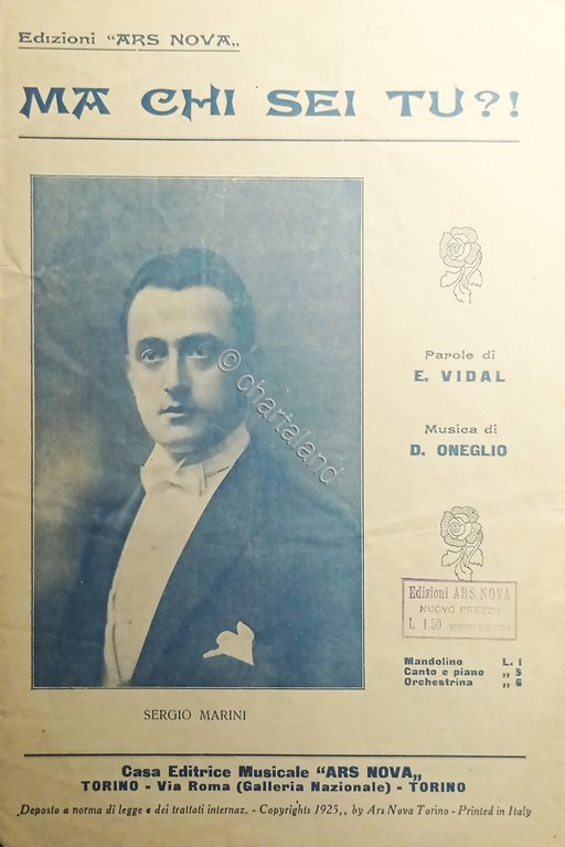 Spartiti - Ma chi sei tu?! di E. Vidal e …