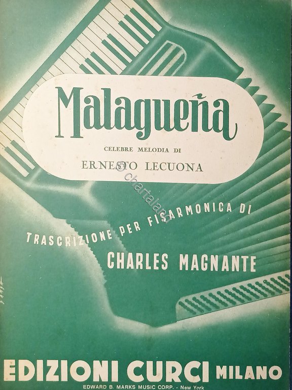Spartiti - Malaguena - Celebre Melodia di Ernesto Lecuona per …