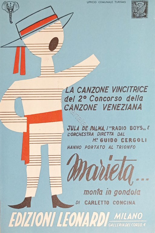 Spartiti - Marieta... monta in gondola - Canzone a Duetto di Belloni e Concina