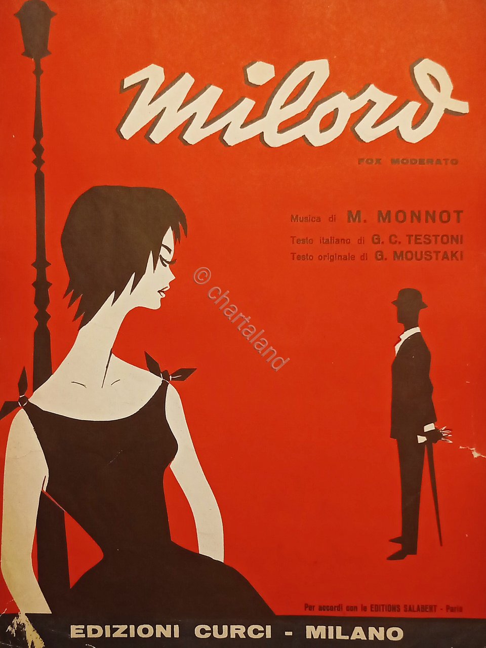 Spartiti - Milord - Fox Moderato di M. Monnot - …