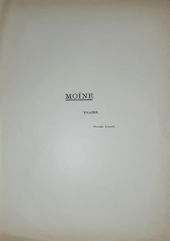 Spartiti - Moine - Valzer di Osvaldo Brunetti | Immagine Gallery 3