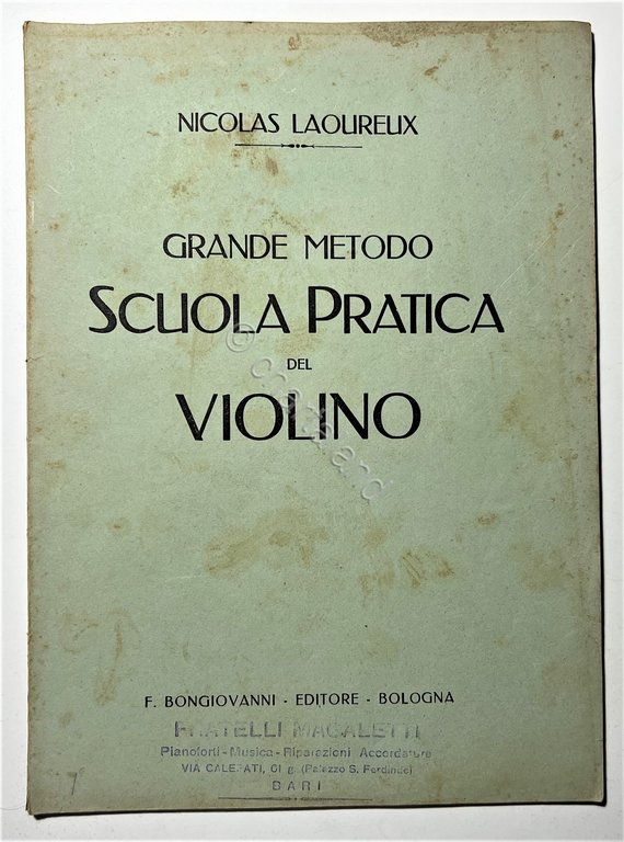 Spartiti - N. Laoureux - Grande Metodo - Scuola Pratica …