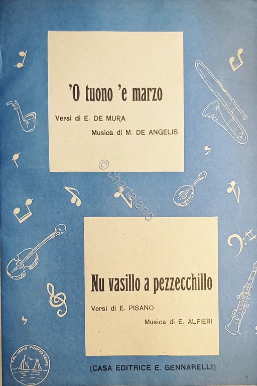 Spartiti - 'O tuono 'e marzo - Nu vasillo a … | Immagine Gallery 2