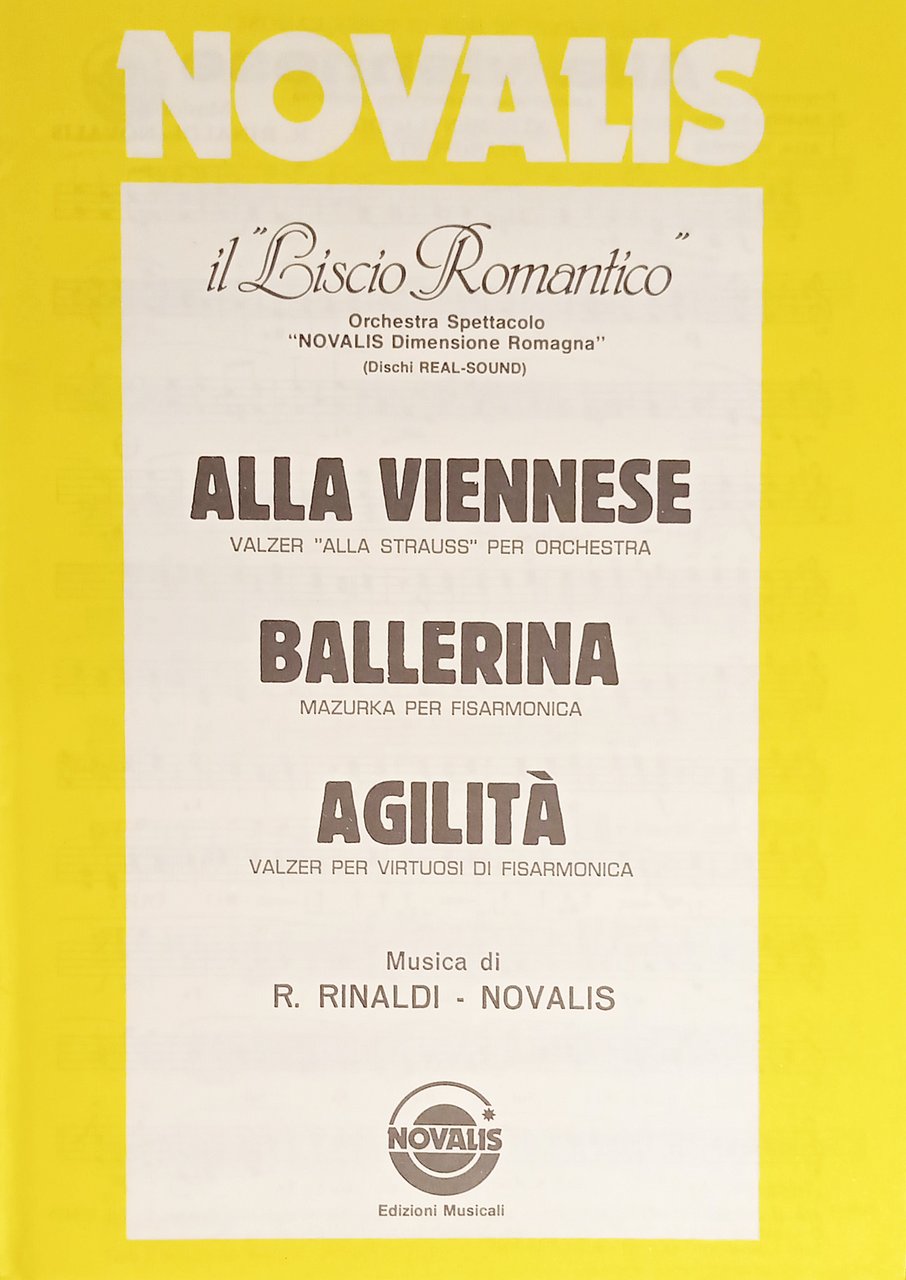 Spartiti - Orchestra Novalis - Alla Viennese - Ballerina - … | Immagine principale