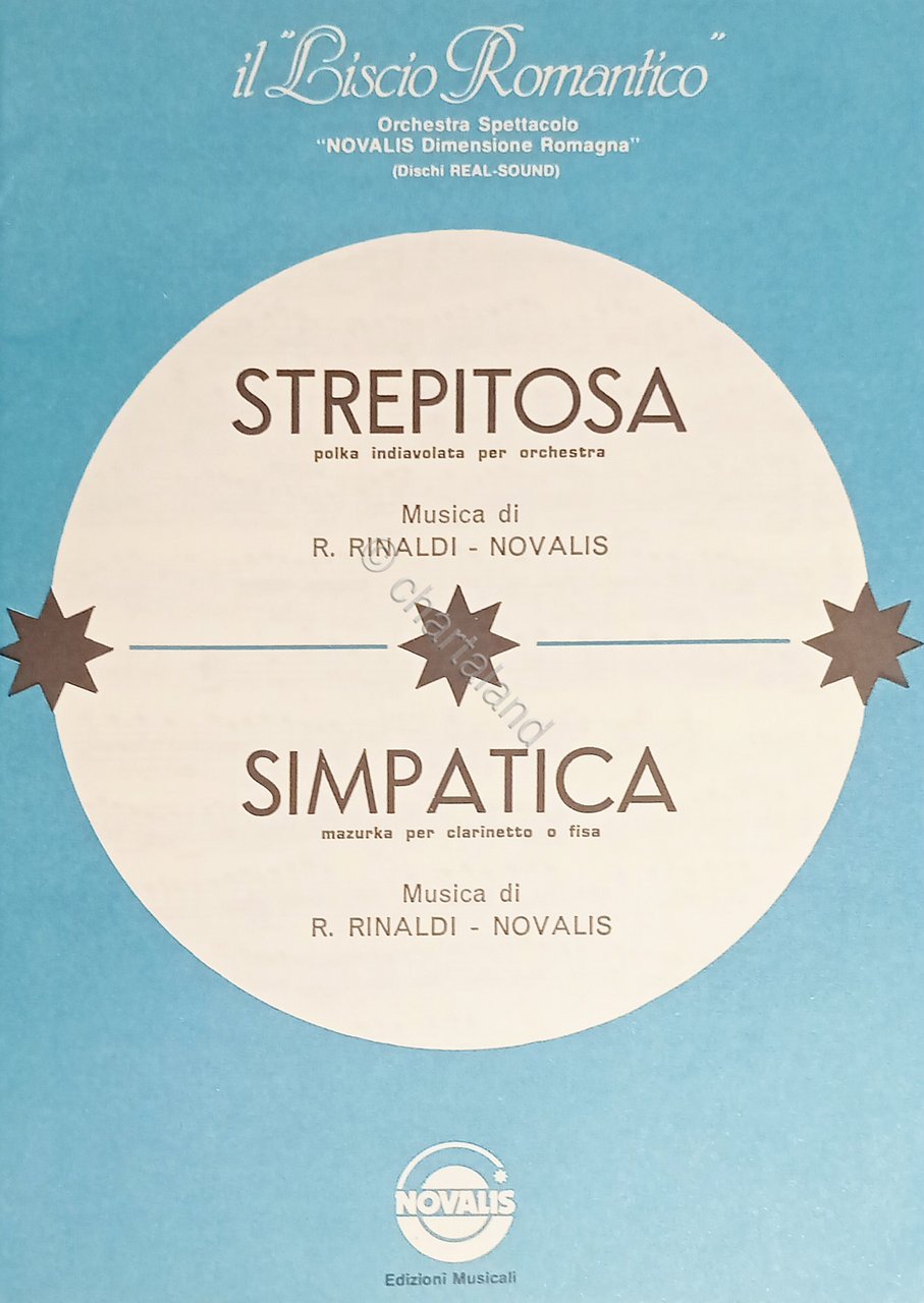 Spartiti - Orchestra Spettacolo Novalis - Strepitosa - Simpatica - …