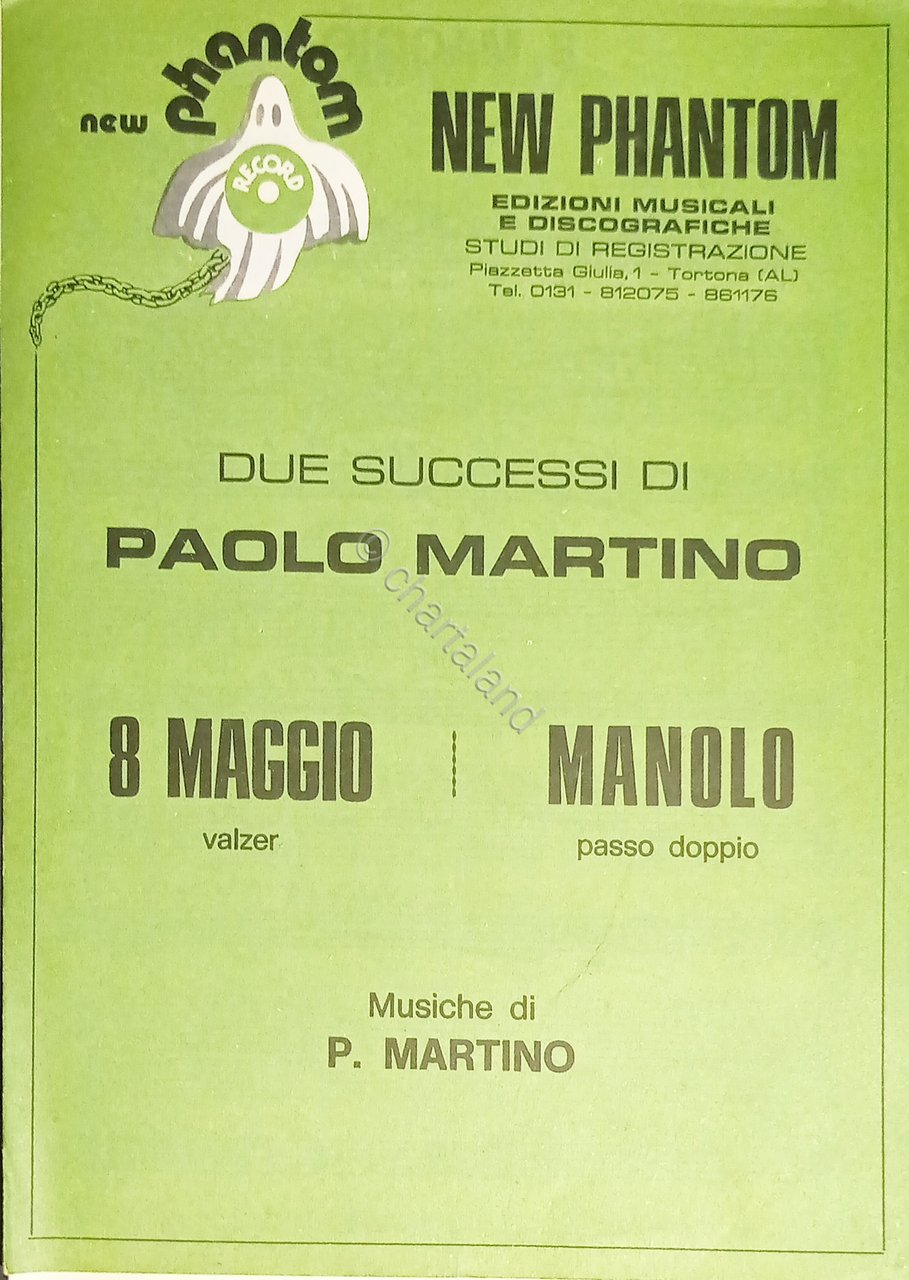 Spartiti - Paolo Martino - 8 Maggio (Valzer) - Manolo …